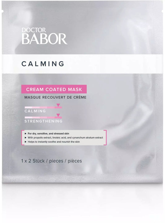 Doctor Babor Calming Cream coatet sheet-mask